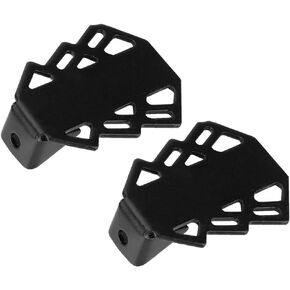 Folding Rear Pedal Antislip Folding Pegs Mountain Terrain Iron Rear Pedal for Girl Friend Woman Man Child Folding Pedals for Bikes Mountain