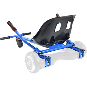 Hoverboard Seat Attachment Straps Not Required, Hover Board Go Kart Accessory w/Locking Mechanism,265lbs Hover cart 25"-33.3" Adjustable,Bigger&Sturdier Seat,Fit 6.5" 8.5" 10" Hoverboard