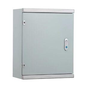 Cold Rolled Steel Electrical Box 20'' x 16'' x 8'' Outdoor/Indoor 1mm/0.04″ Thick Cold Rolled Aluminum Alloy Eyebrow Electrical Enclosure Box 20" H x 16" W x 8" D with Mounting Plate IP66 Weatherproof