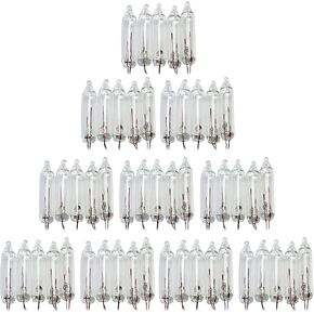 LightKeeper Pro® Clear 2.5 Volt Replacement Incandescent Light Bulbs (50 Pack)_170mA, 0.425 Watts