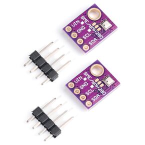 2PCS BME280 5V Sensor Module Atmospheric Pressure Temperature Humidity Sensors I2C SPI Breakout GY-BME280