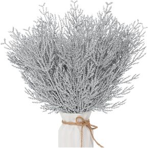 RECUTMS 30 قطعة نباتات صناعية ينبع فو بوسطن سرخس الخضرة فروع الصنوبر البلاستيكية DIY أكاليل ديكور المنزل حديقة الشرفة في الهواء الطلق (الأخضر) in Kuwait