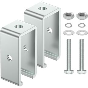دعامة تعليق مسار عربة القناة لقناة UNISTRUT Strut، دعامة تعليق للدعم المتوسط ​​1-5/8 لجميع مسار عربة القنوات 1-5/8 بوصة.(8)