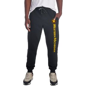 Officially Licensed Jogger Sweatpants Unisex for Men & Women with Pockets Collegiate Team Logo Black Collection