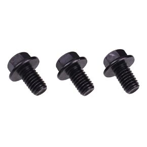 3PCS 6X10 Flange Bolt 96001-06010-07 960010601007 Compatible with Honda EU1000I EU1000IK1 EU1000IT1 EX1000 EX650 EX700C EX800 HS55 HS55K1 HS55K2 HS70 HS80 HS80K1 HT3813 HT4213