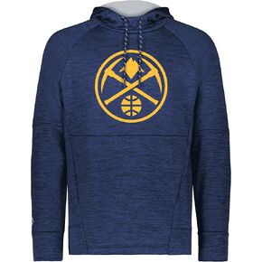 Holloway Men's NBA Fleece Hoodie – Basketball Pullover, Warm & Comfortable – Ideal for Sports, Casual Wear, and Fans