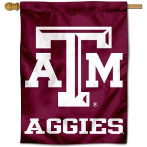 College Flags & Banners Co. Texas A&M Aggies Banner House Flag