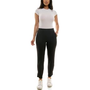 Zac & Rachel Women's Brushed Dty Jogger with Pocket and Ankle Slit Detail