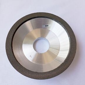 5 inch CBN Grinding Wheel Disc Bowl Shape Resin Bond for High-Speed Steel Grinding (Grit:240#)