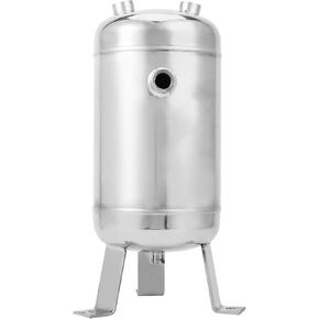 YWBL-WH 4-Port 304 Stainless Steel 1-Gallon Air Reservoir with 1/4" NPT 5L 1.25MPa for Industry, Medical, Car, Air Source Treatment Components