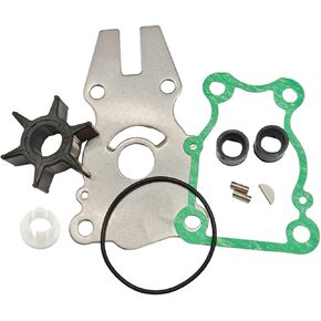 6H3-44352-00 Outboard Water Pump lmpeller Kits Replace Yamaha 4 Stroke 40-60HP Marine Motors with Gasket Damper O-Ring Cover Key 63D-W0078-01-00