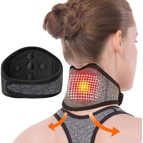 XGOPTS Self Heating Neck Braces Magnetic Treatment Neck Wraps Adjustable Pain Relief Therapy Neck Support Neck Warmer Migraine Headaches Shoulders and Back Neck Protector for Neck Arthritis