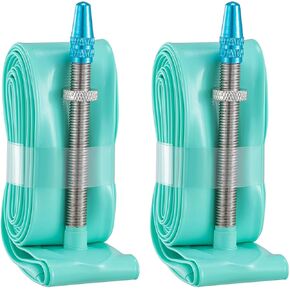 Inner Tubes for Bike Tires, Bicycle TPU Inner Tube Ultra-Light Compatible with 700C x 18-32C Presta Valves (Include Bike Tube Patch Repair Kit)- 2 Pack
