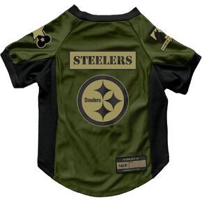 Littlearth NFL Valor Pet Stretch Jersey Pittsburgh Steelers