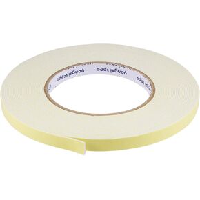 uxcell Sealing Foam Tape 15mm Wide 1mm Thick 10m/32.8ft Long, EVA Self Adhesive Weather Strip for Window Door Insulation