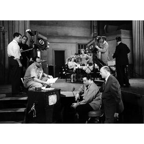 Posterazzi The Honeymooners Filming on Set Photo Print (10 x 8)