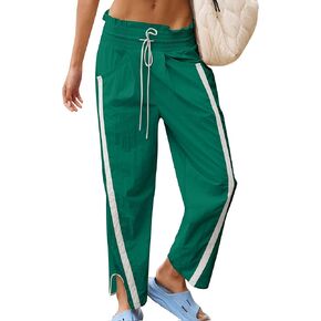 Womens Casual Pants Loose Fit High Waisted Travel Work Sweatpants with Pockets