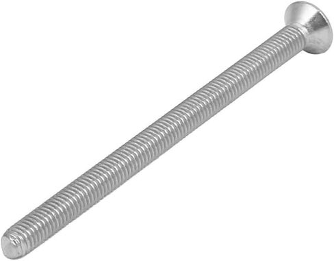 Uxcell M5x80mm 304 الفولاذ المقاوم للصدأ شقة رئيس عرافة المقبس مسامير السحابة DIN7991 10 قطع in Saudi Arabia