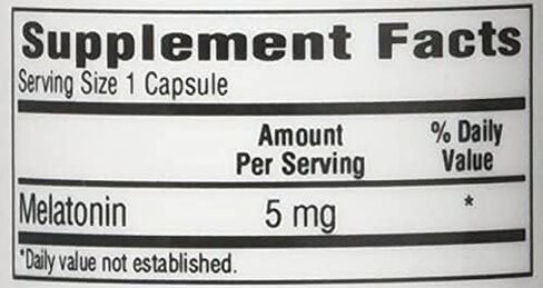 Bio-Tech Pharmacal Melatonin (5mg, 100 Capsules) in Saudi Arabia