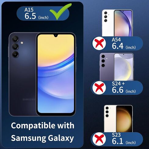 【3 Pack】 Camera Lens Protector for Samsung Galaxy S24, Tempered Glass Camera Protector Back Lens Cover, Ultra HD, 9H Hardness, Anti-Scratch, Case Friendly [No Affect on Night Shots] in Saudi Arabia