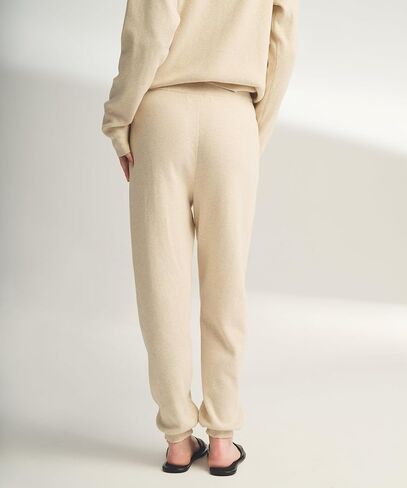 Women's Cafe Cotton Cashmere Cropped Jogger in Kuwait