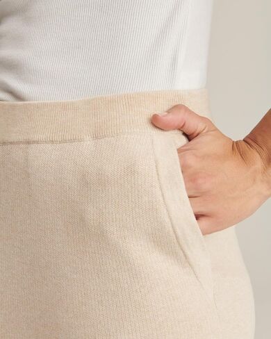 Women's Cafe Cotton Cashmere Cropped Jogger in Kuwait