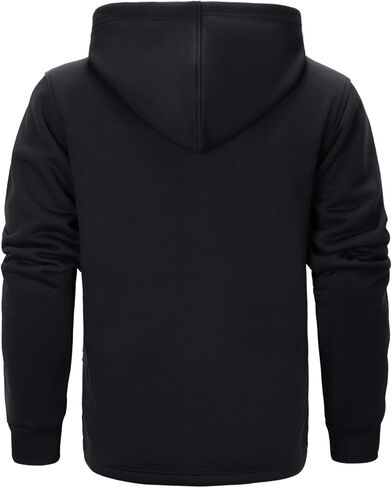 Hoodies for Men Casual Long Sleeve Mens Zip up Hoodies Hooded Fleece Sweatshirts with Pocket in Saudi Arabia