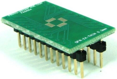 (الكمية 2) محول Proto-Advantage PA0064 QFN-24-THIN إلى DIP-24 SMT (مسافة 0.5 مم، هيكل 4 × 4 مم) in Kuwait