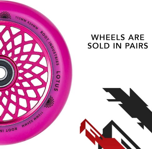 عجلة لوتس مقاس 110 مم × 24 مم (برتقالية) in Kuwait