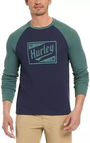 قميص هيرلي الحراري بأكمام طويلة للرجال (X-Large، سبج) in Saudi Arabia