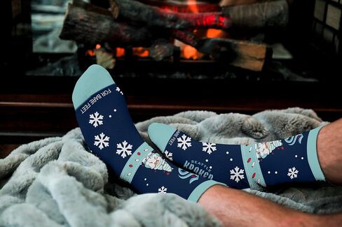 For Bare Feet NHL Sweater Gnome Holiday Sock in Saudi Arabia
