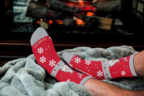 For Bare Feet NHL Sweater Gnome Holiday Sock in Saudi Arabia