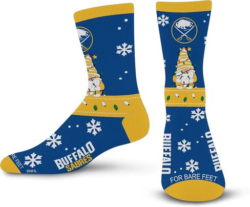 For Bare Feet NHL Sweater Gnome Holiday Sock in Saudi Arabia