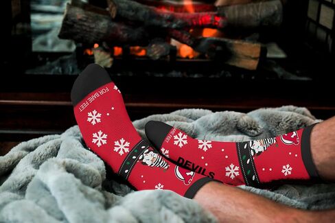 For Bare Feet NHL Sweater Gnome Holiday Sock in Saudi Arabia