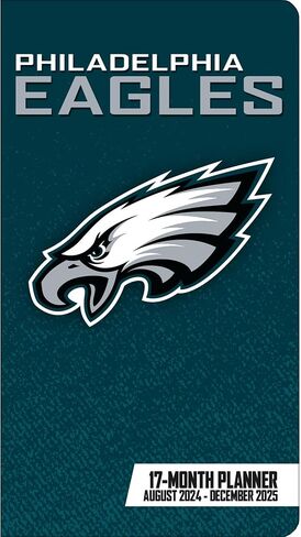 TURNER SPORTS Philadelphia Eagles 2024-25 17-Month Pocket Planner (25998890555) in Saudi Arabia