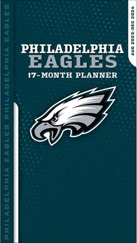 TURNER SPORTS Philadelphia Eagles 2024-25 17-Month Pocket Planner (25998890555) in Saudi Arabia