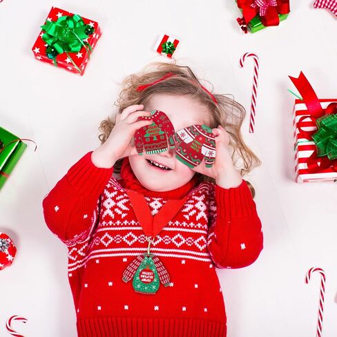 12 قطعة جائزة ميدالية سترة عيد الميلاد القبيحة، جائزة ميدالية لأقبح سترة مسابقة ميداليات معدنية مع أشرطة للرقبة، جائزة سترة عيد الميلاد القبيحة، جوائز مسابقة سترة قبيحة لحفلة سترة قبيحة in Kuwait