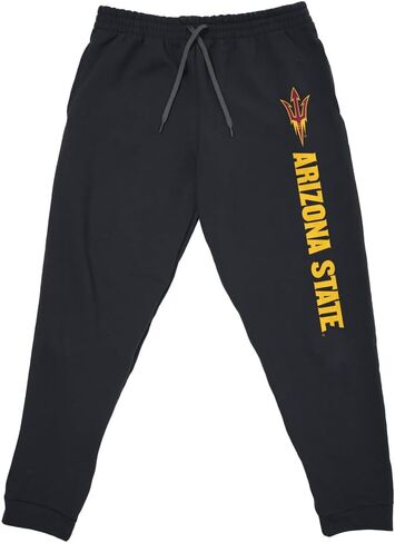 Officially Licensed Jogger Sweatpants Unisex for Men & Women with Pockets Collegiate Team Logo Black Collection in Kuwait
