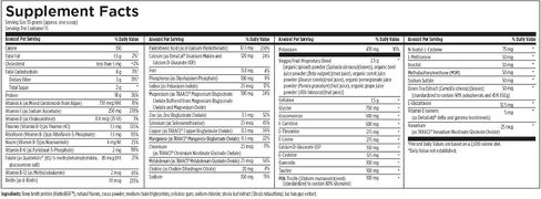 Designs for Health PaleoCleanse Plus - Detox Powder with 18g Bone Broth Protein, Antioxidant Herbs, Vitamins + Minerals - Smoothie Shake Drink Mix, Strawberry-Vanilla Flavor (15 Servings / 540g) in Saudi Arabia