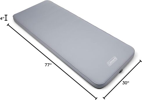 Coleman Cloudland Self-Inflating Sleeping Pad, Extra Thick Design and Insulating Foam for Comfort and Warmth, Easy Inflation Lightweight Camping Pad with Stretch Exterior and Durable Coating in Saudi Arabia