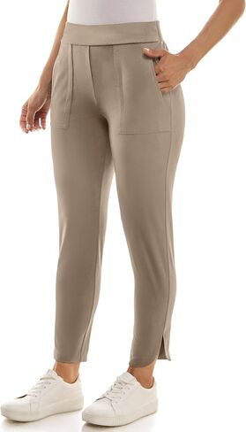 بنطال رياضي نسائي من Zac & Rachel بتصميم Dty مع جيب وفتحة للكاحل in Kuwait