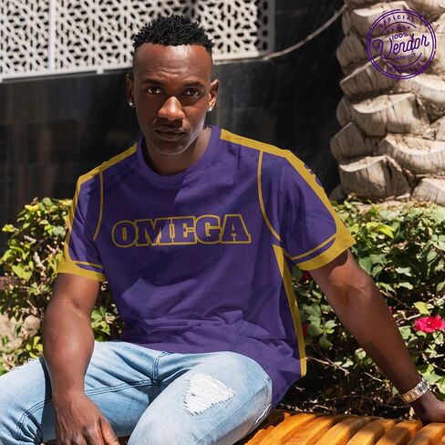 BBGREEK Omega Psi Phi - مجموعة تي شيرت أداء التسامي الرياضي للرجال - البائع الرسمي in Kuwait