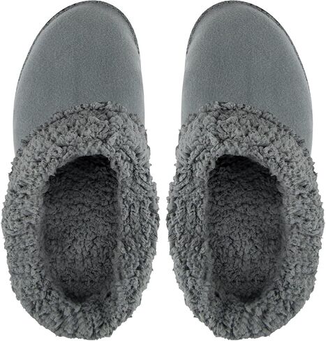 Fur Liner Inserts for Croc Replacement Fleece Fluffy Fuzzy Sherpa Lining Warm Insoles for Winter(Color:Gray,Size:Woman 10/Man 8,Lined Clogs) in Saudi Arabia