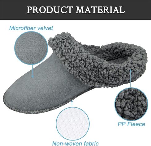 Fur Liner Inserts for Croc Replacement Fleece Fluffy Fuzzy Sherpa Lining Warm Insoles for Winter(Color:Gray,Size:Woman 10/Man 8,Lined Clogs) in Saudi Arabia