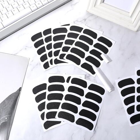 180 Pairs Sports Eye Black Stickers for Kids, Breathable Eye Strips for Football, Baseball, Softball, Lacrosse Fans for Sports Spirit Themed Parties, School Events, and Birthday Supplies (Black) in Saudi Arabia