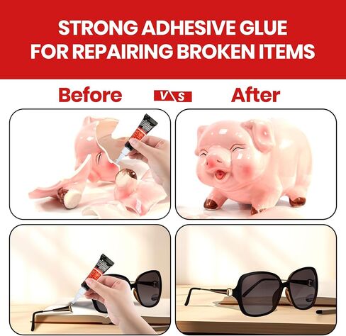 20 X 3g Super Glue Clear, Ladiwanka Strong Adhesive Superglue Fast Drying Glue Tubes with Cap for Shoe Repair, Plastic, Rhinestone Jewelry, Metal, DIY Crafts (Waterproof & Individual) in Saudi Arabia