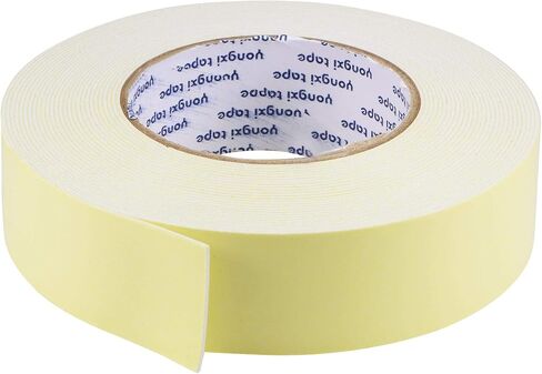 uxcell Sealing Foam Tape 15mm Wide 1mm Thick 10m/32.8ft Long, EVA Self Adhesive Weather Strip for Window Door Insulation in Saudi Arabia