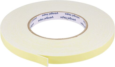 uxcell Sealing Foam Tape 15mm Wide 1mm Thick 10m/32.8ft Long, EVA Self Adhesive Weather Strip for Window Door Insulation in Saudi Arabia