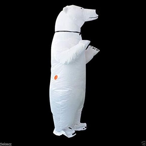 ZISUEX Turkey Inflatable Costume Animal Blow Up Suit Party Game Fat Cosplay Thanksgiving Costume Christmas Gift (Turkey) in Kuwait