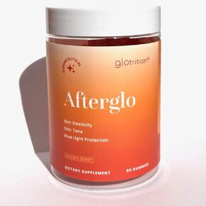 Glotrition Afterglo Gummies - Beauty Supplement with Vitamin A, Vitamin C, and Vitamin E for Radiant Skin - Smoothes Skin and Increases Skin Elasticity - 60 Gummies
